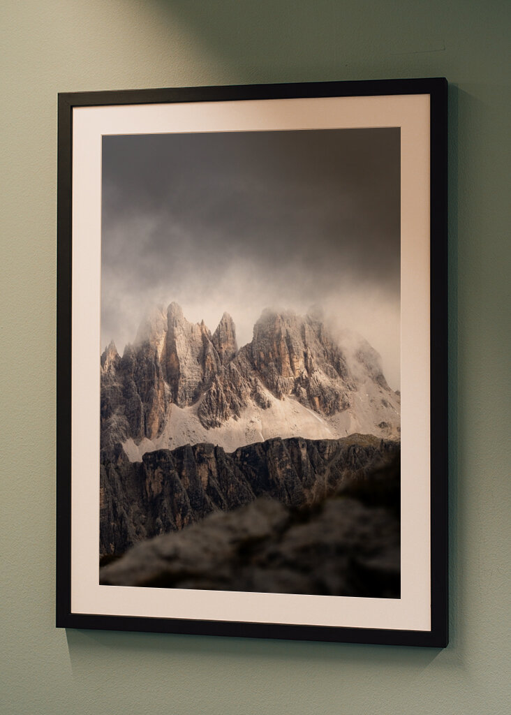 Berggipfel in den Dolomiten
