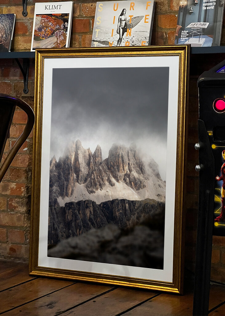 Berggipfel in den Dolomiten