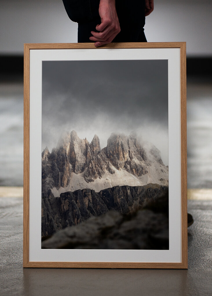 Berggipfel in den Dolomiten