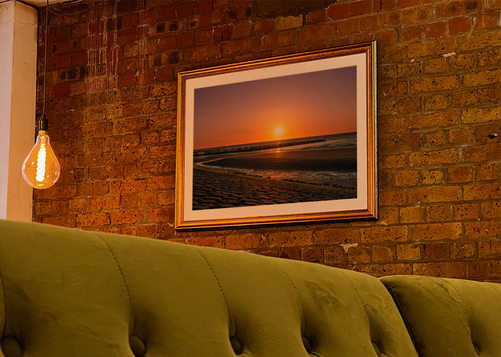 Západ slunce na pláži