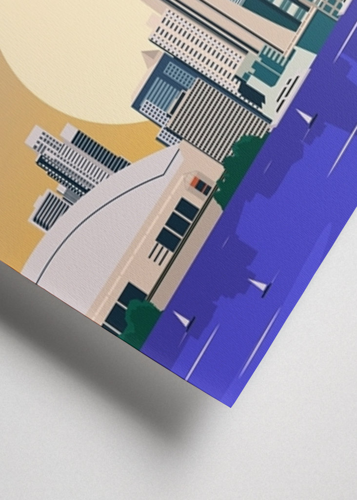 Toronto Canada Trave Print