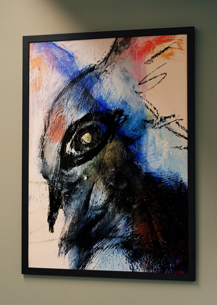 Bird of Paradise Painting