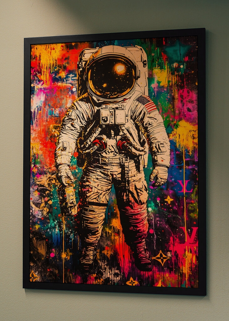 Graffiti art Astronaut