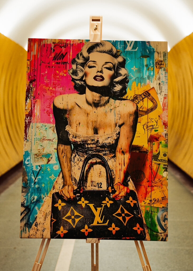 Pop art Marilyn Monroe Móda