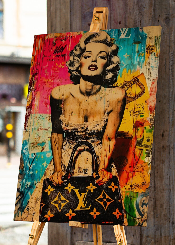 Pop art Marilyn Monroe Móda