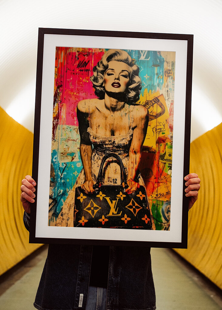 Pop art Marilyn Monroe Móda