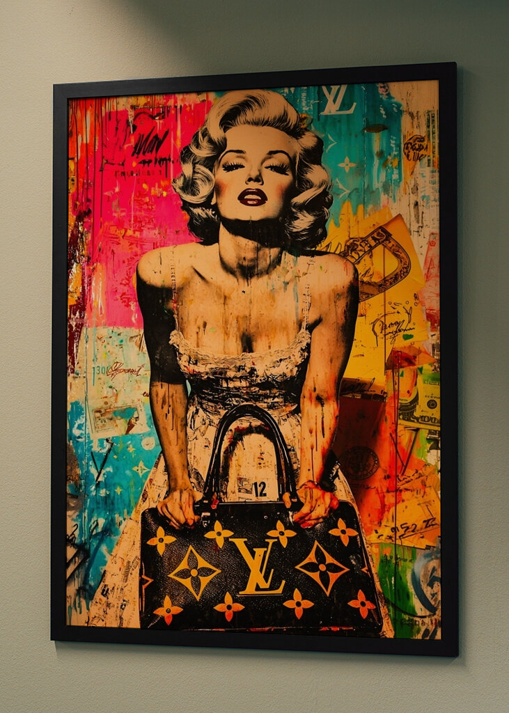 Pop art Marilyn Monroe Móda