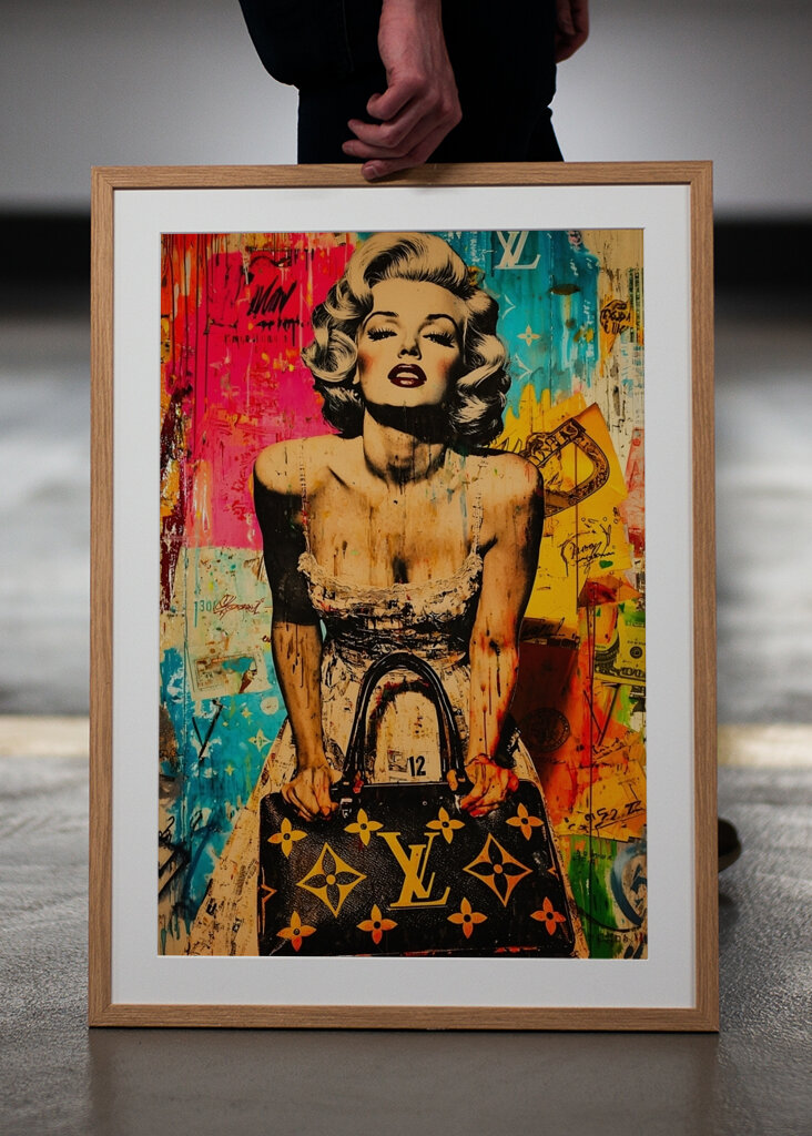Pop art Marilyn Monroe Móda