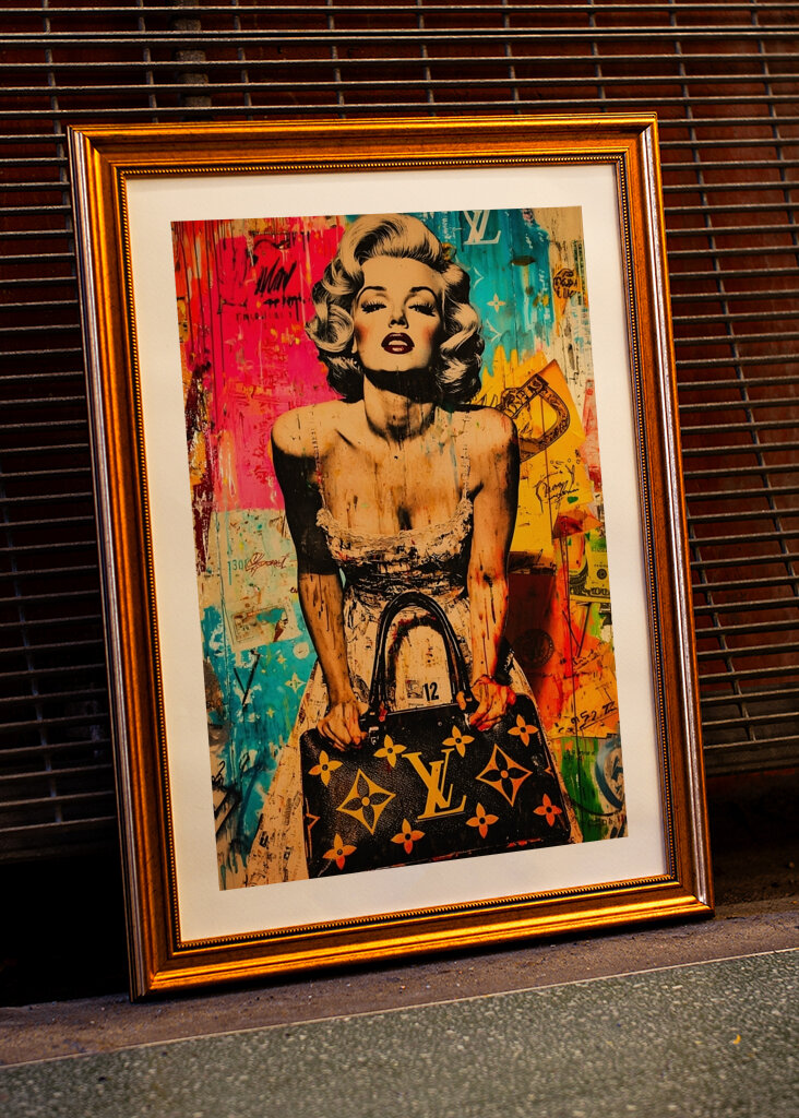 Pop art Marilyn Monroe Móda