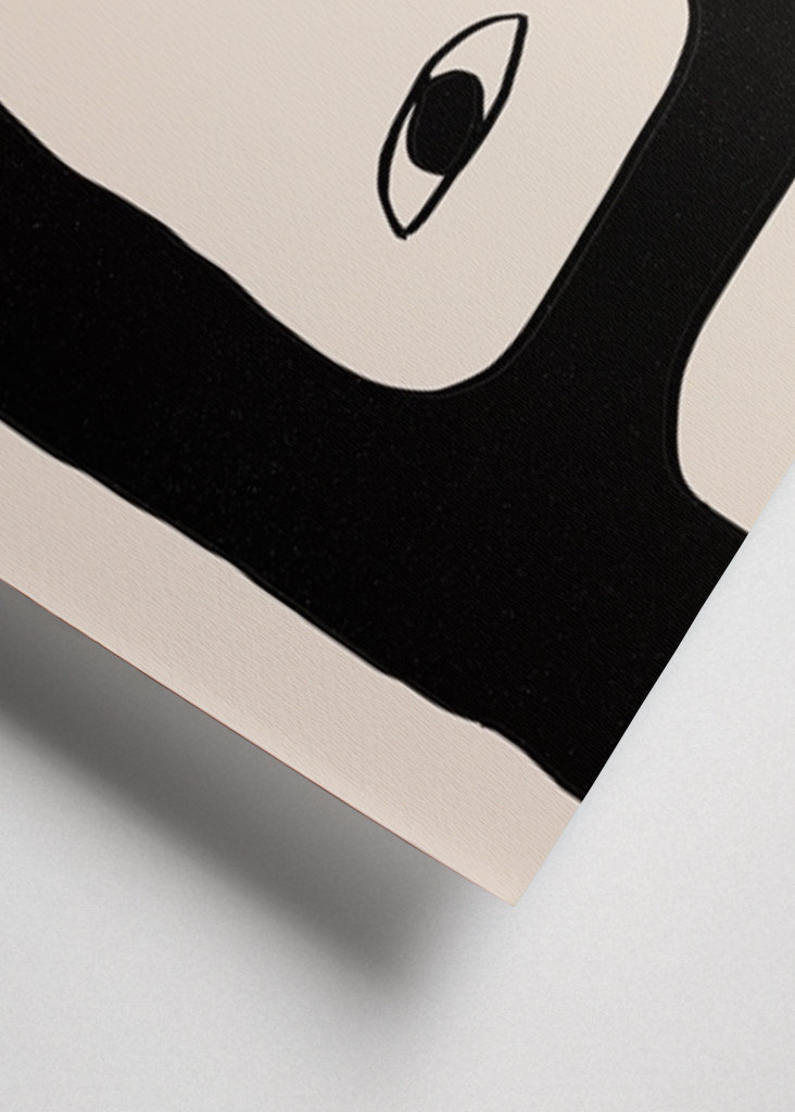 Abstrakt ansigt nr. 2. #2260844