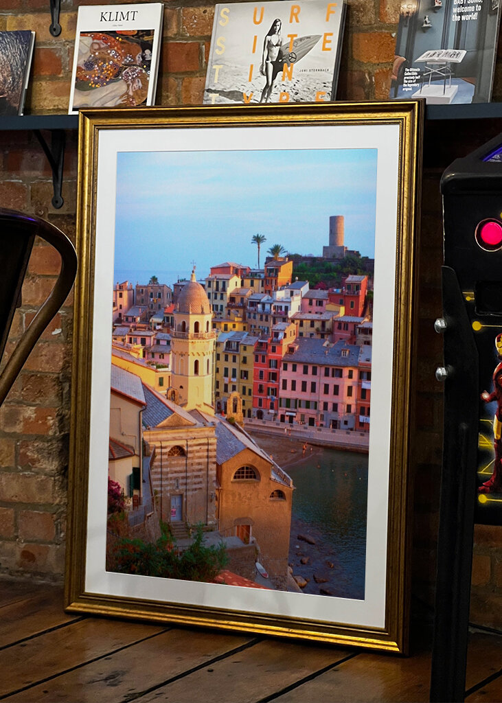 Sunset in Cinque Terre