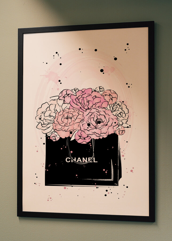 Chanel táska pünkösdi rózsa