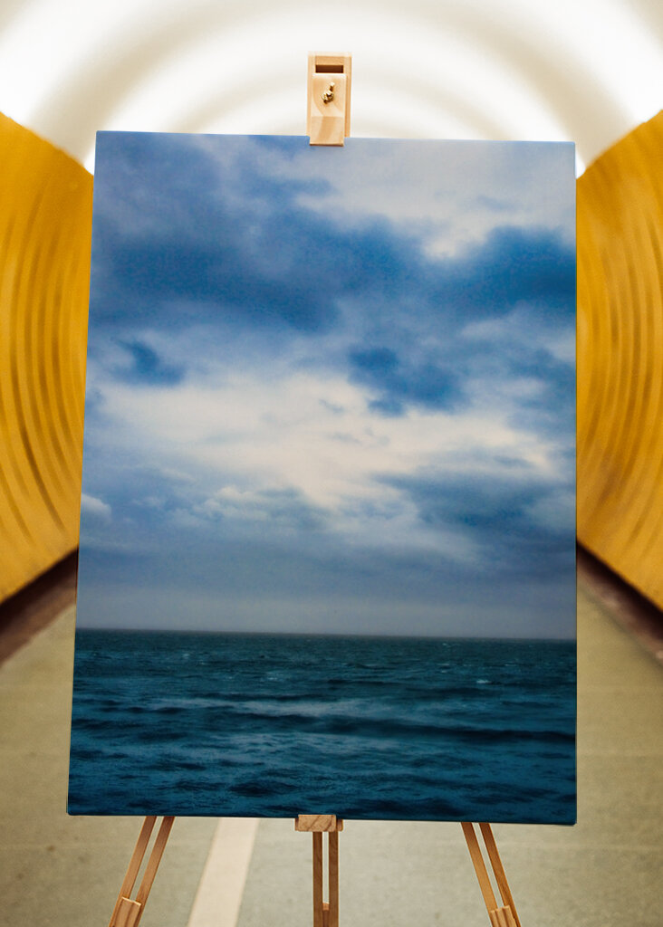 Storm op de Waddenzee
