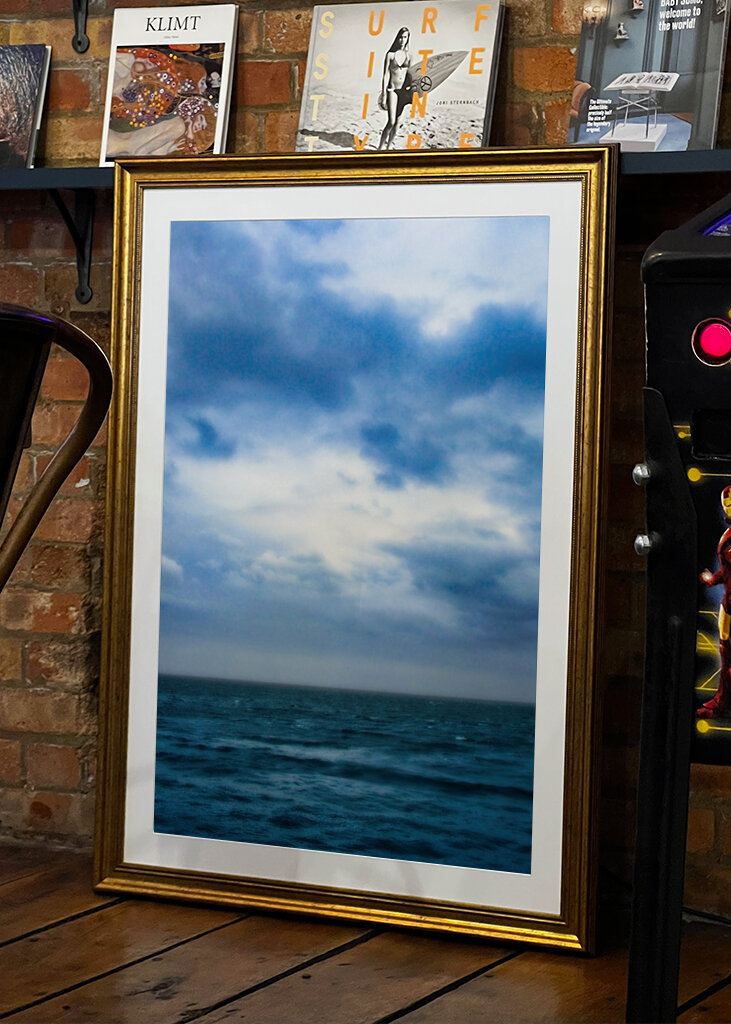 Storm op de Waddenzee