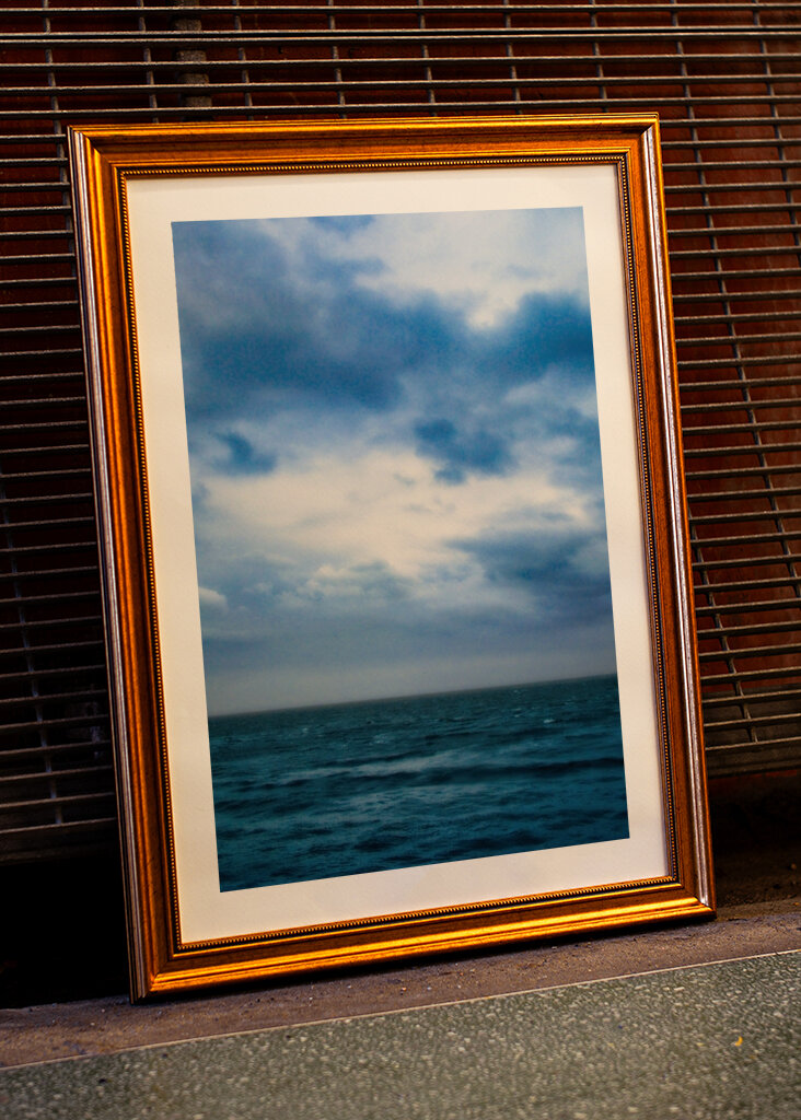 Storm op de Waddenzee