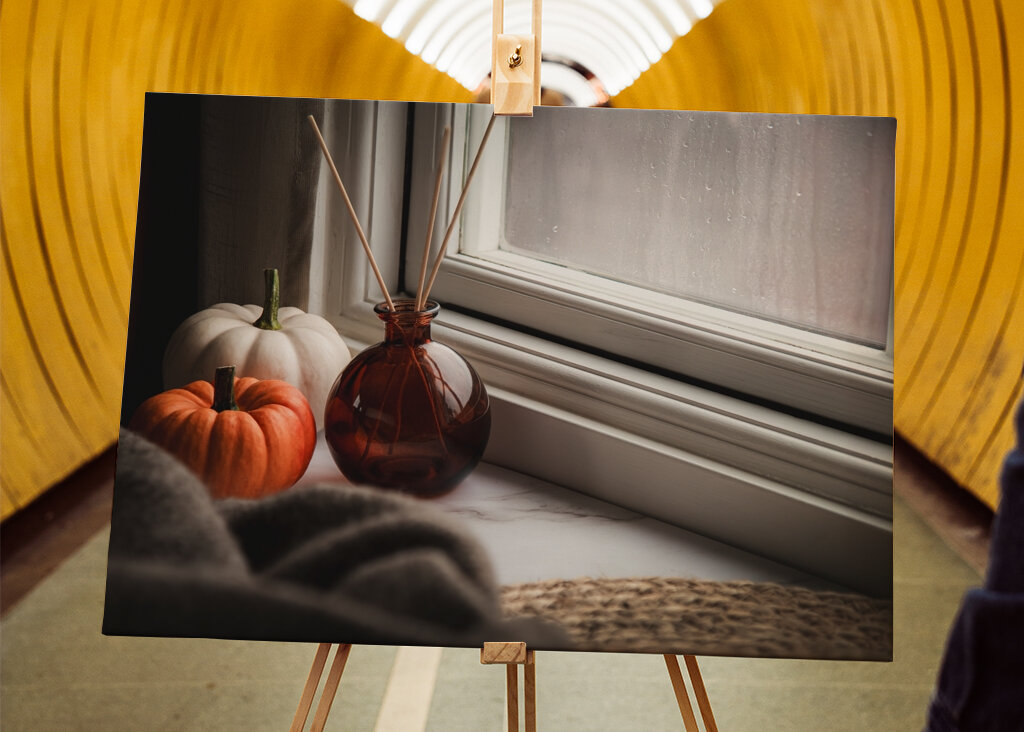 Pumpkins on the Windowsill
