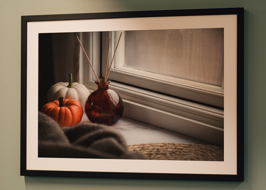 Pumpkins on the Windowsill