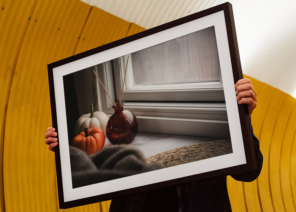 Pumpkins on the Windowsill