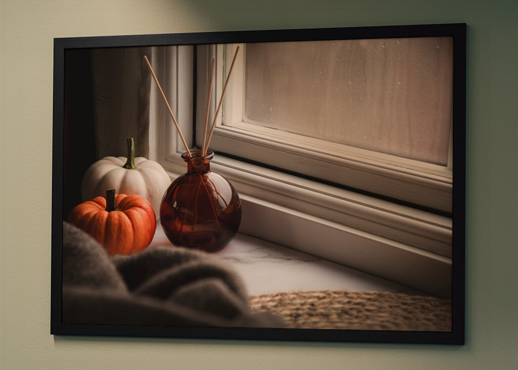 Pumpkins on the Windowsill
