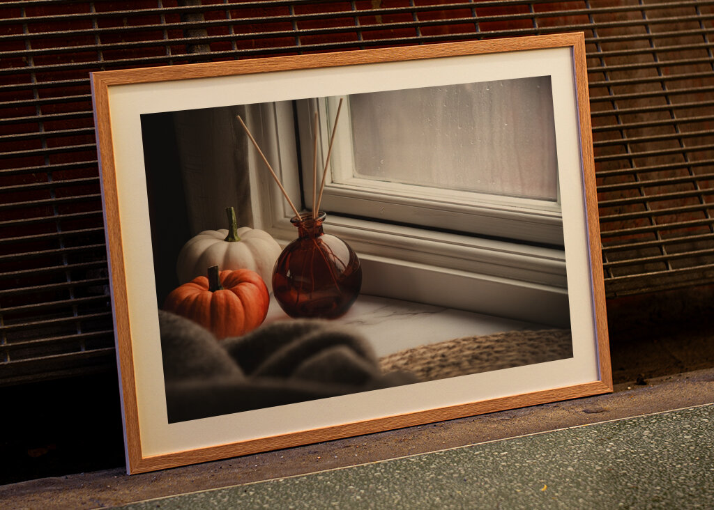 Pumpkins on the Windowsill