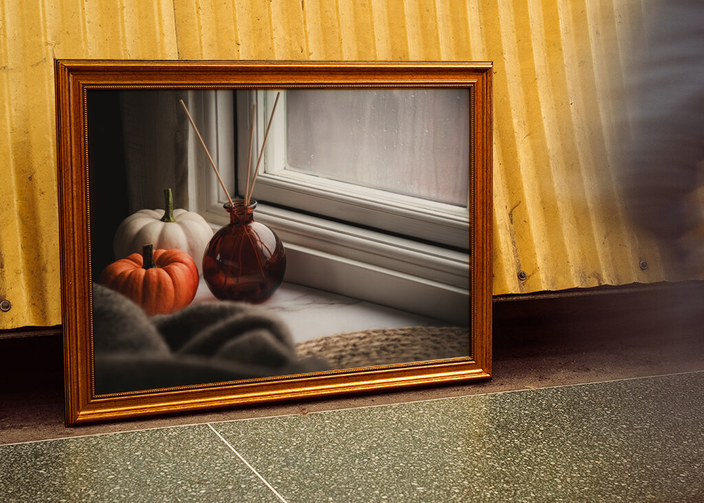 Pumpkins on the Windowsill