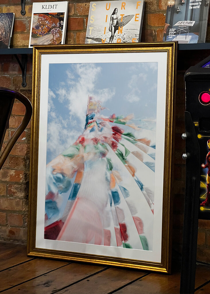 Tibetische Gebetsfahnen