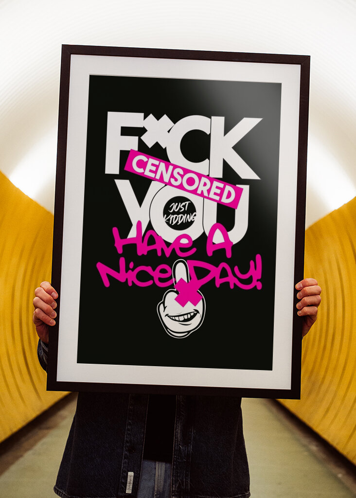 FICK DICH ♡, NUR EIN SCHERZ