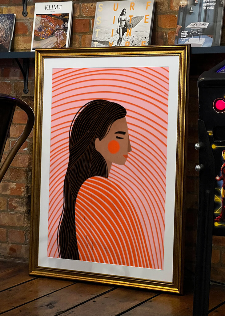 The Woman With Lines 