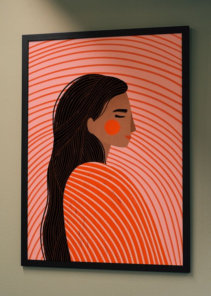 The Woman With Lines 