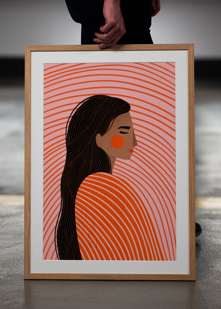 The Woman With Lines 