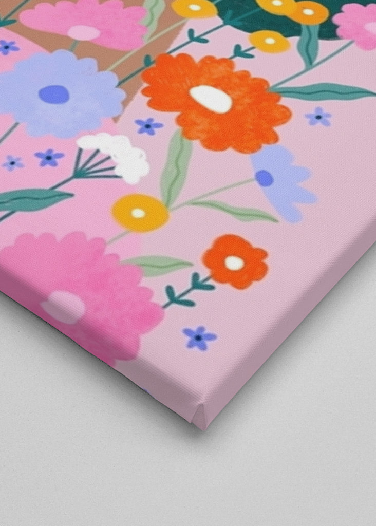 Kolorowy kwiat Lady #2833188