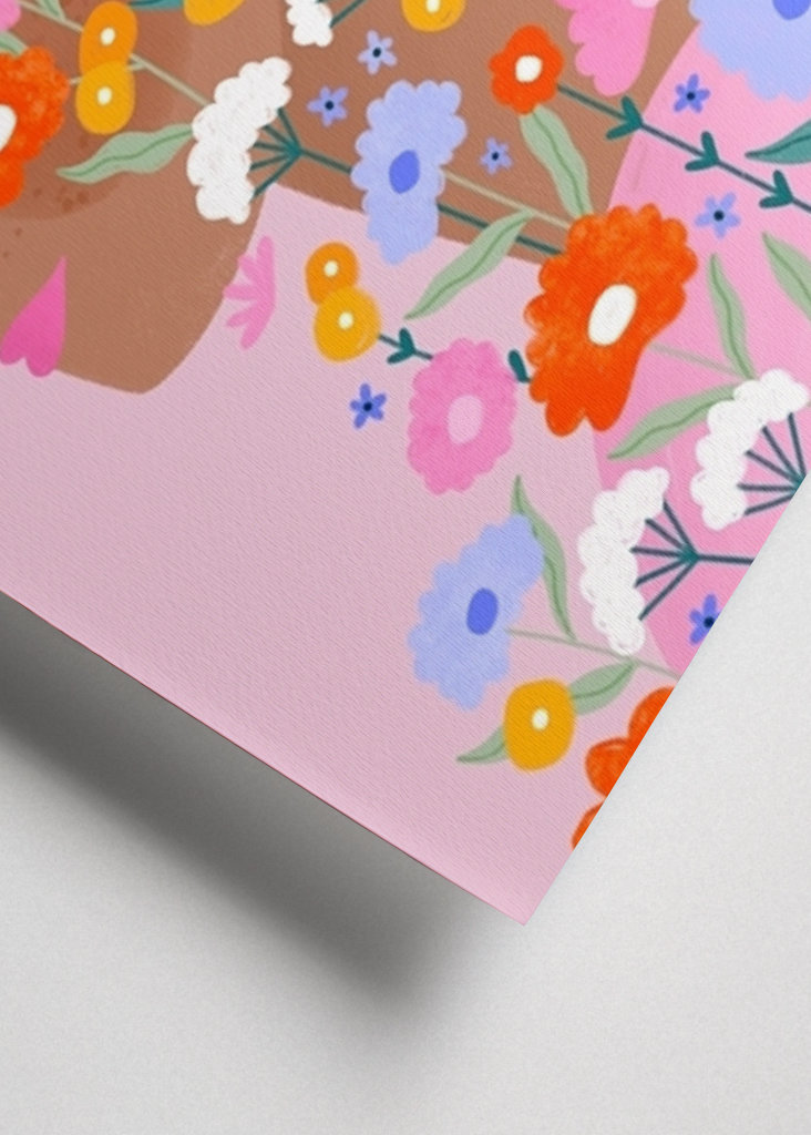 Kolorowy kwiat Lady #2833188