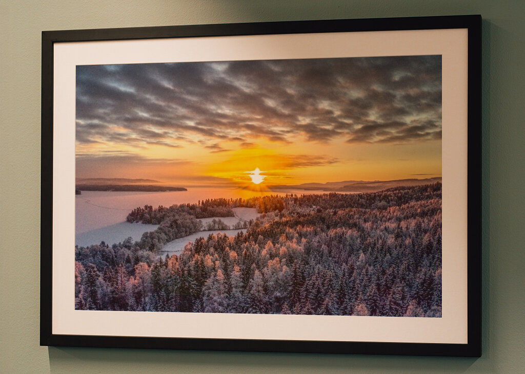 the white frost of the morning