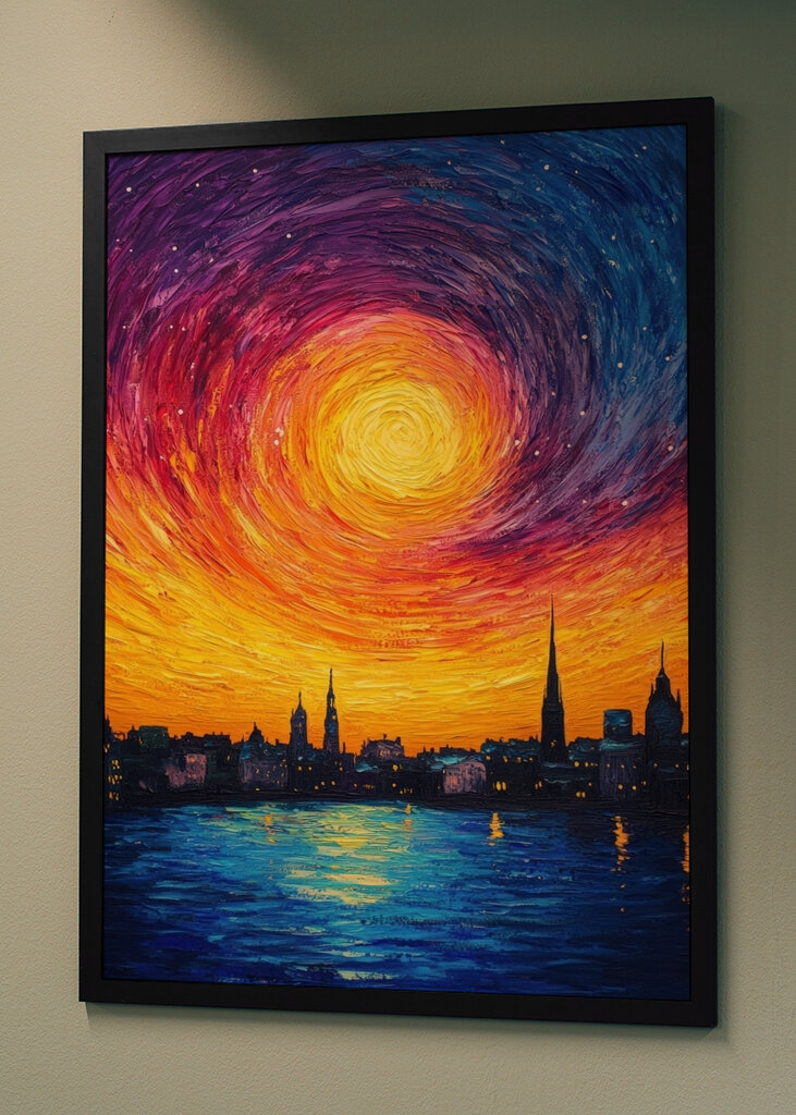 Stockholm Sonne und Sterne