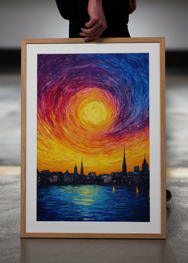 Stockholm Sonne und Sterne