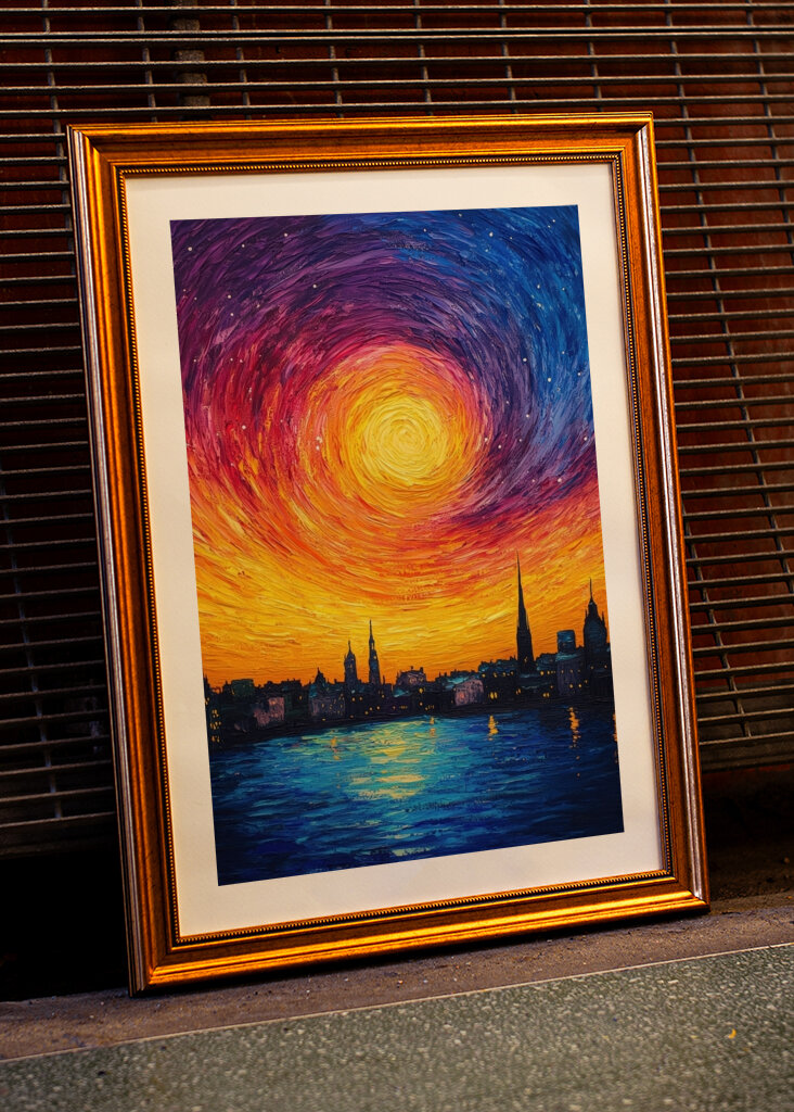 Stockholm Sonne und Sterne