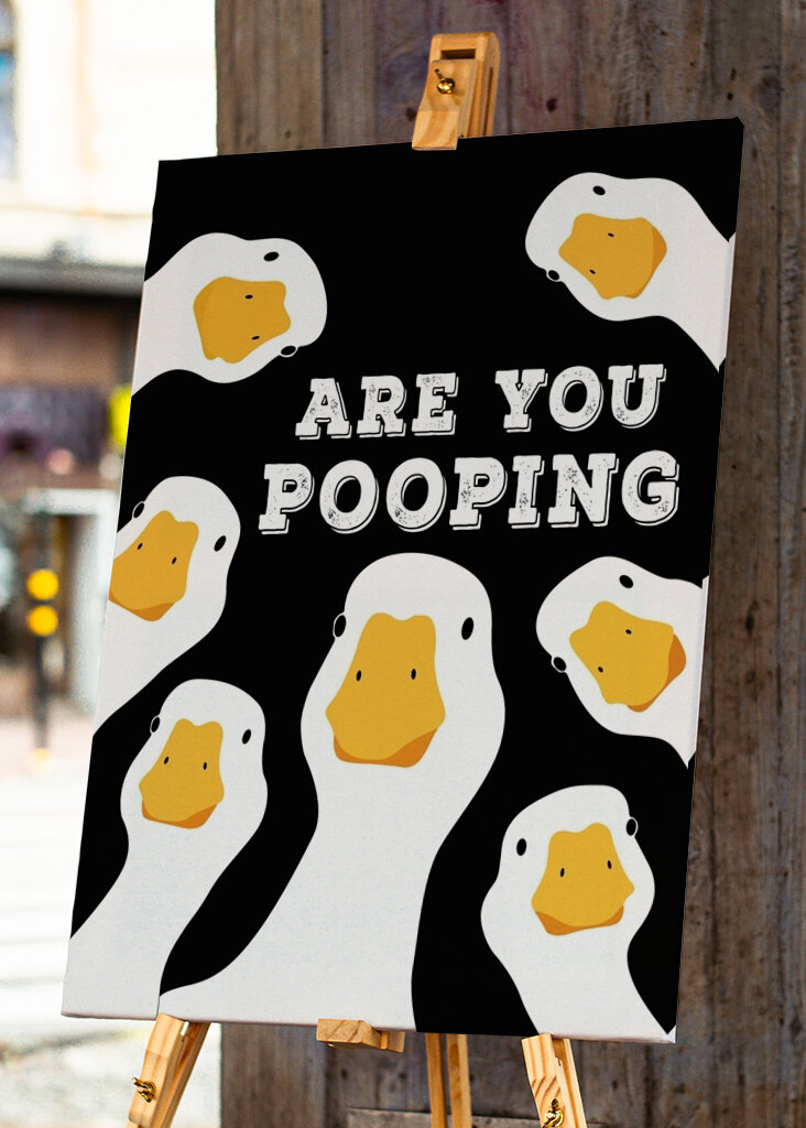 Are You Pooping Duck
