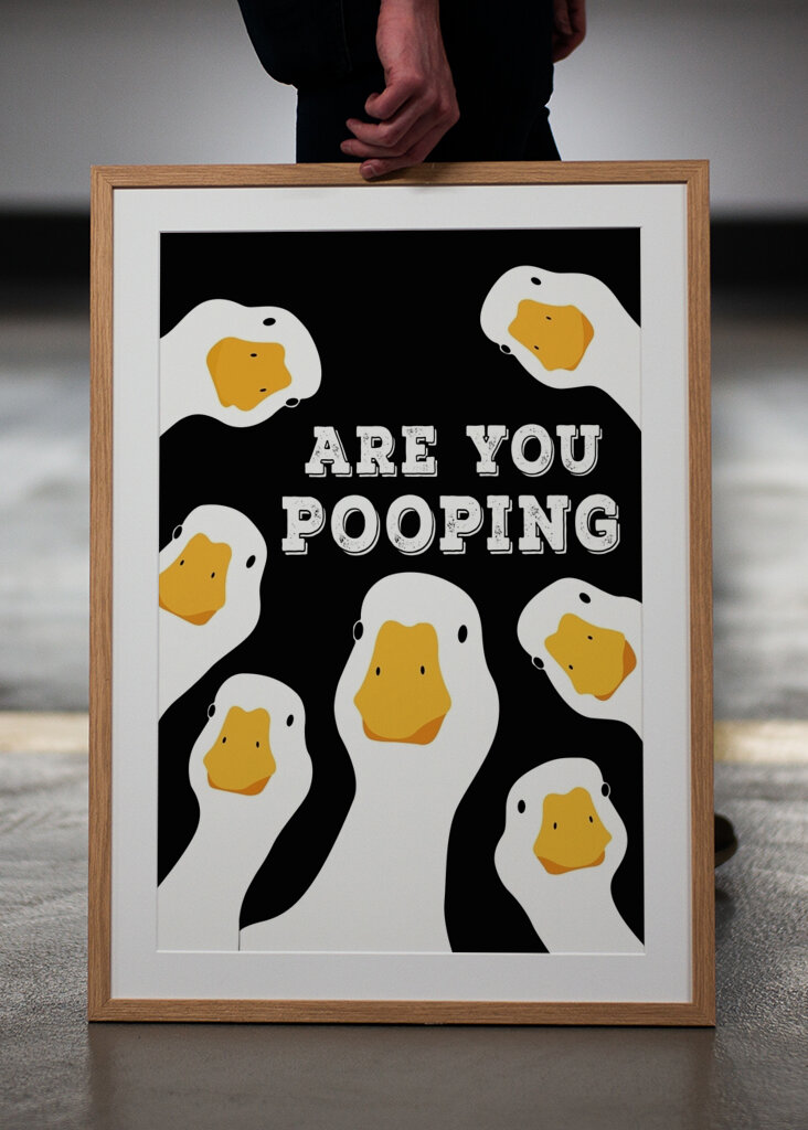 Are You Pooping Duck