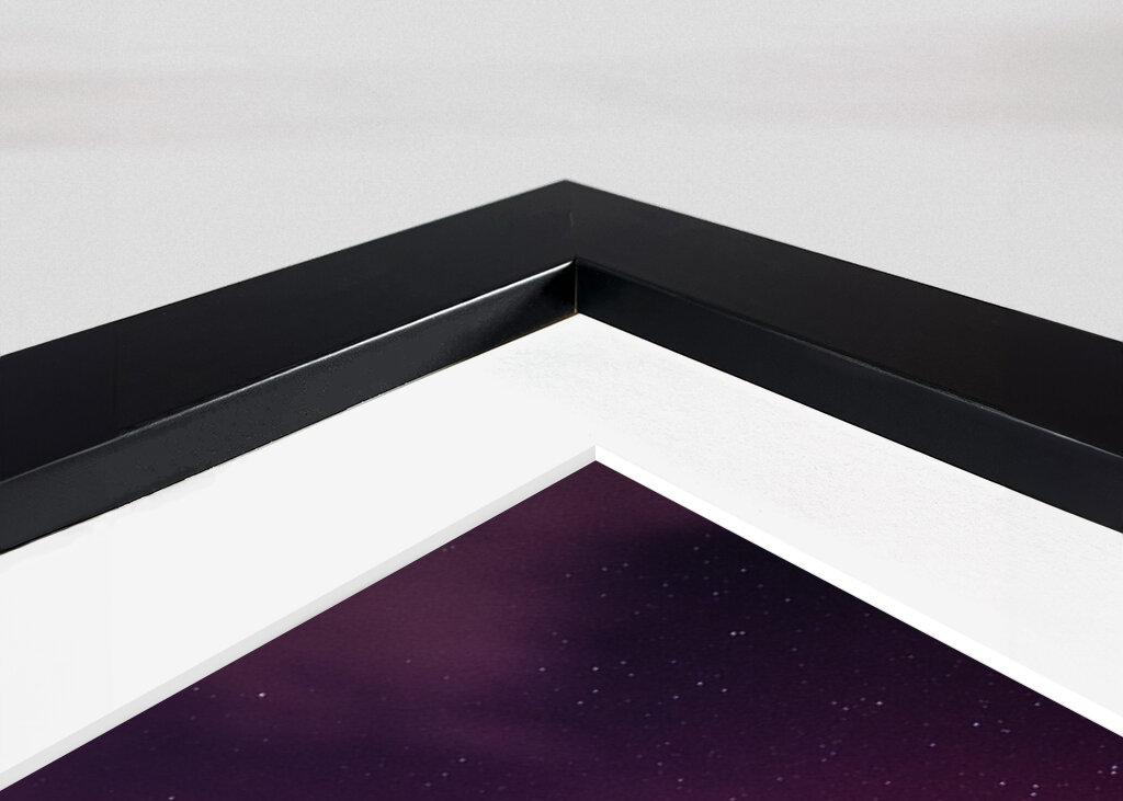 Polarlichter und Wolken