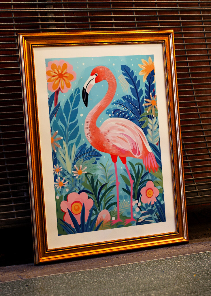 Matisse Flamingo Garden