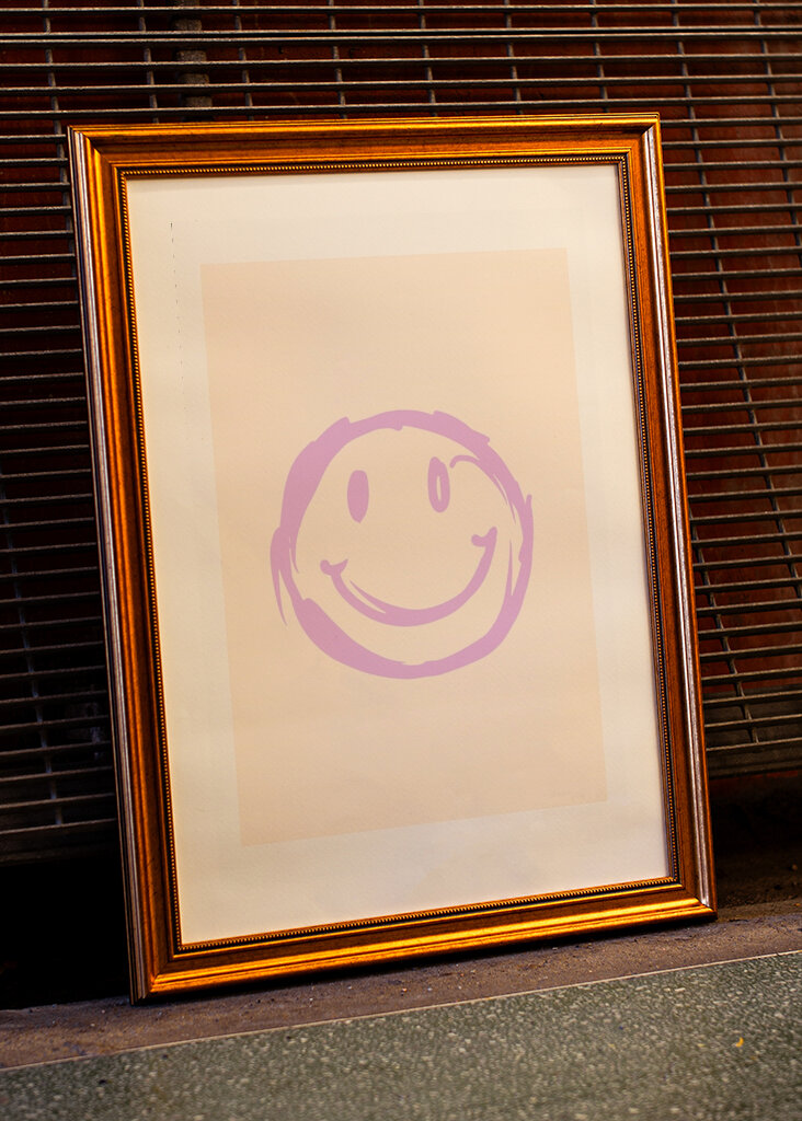 Purple Smiley