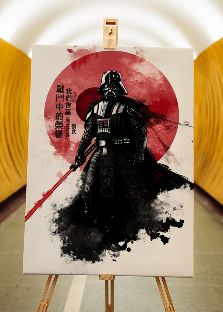 Darth Vader Vintage Samurai
