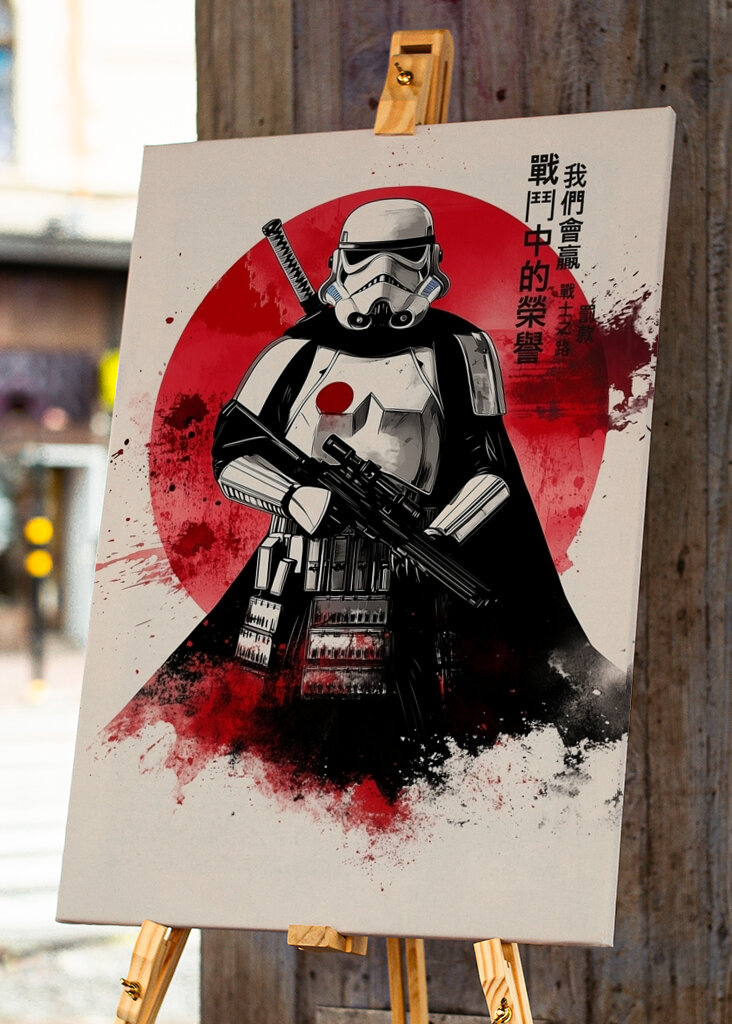 Vintage Stormtrooper Samurai