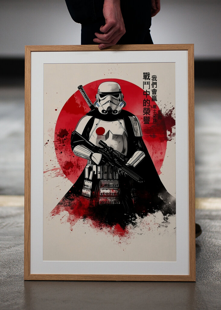 Vintage Stormtrooper Samurai