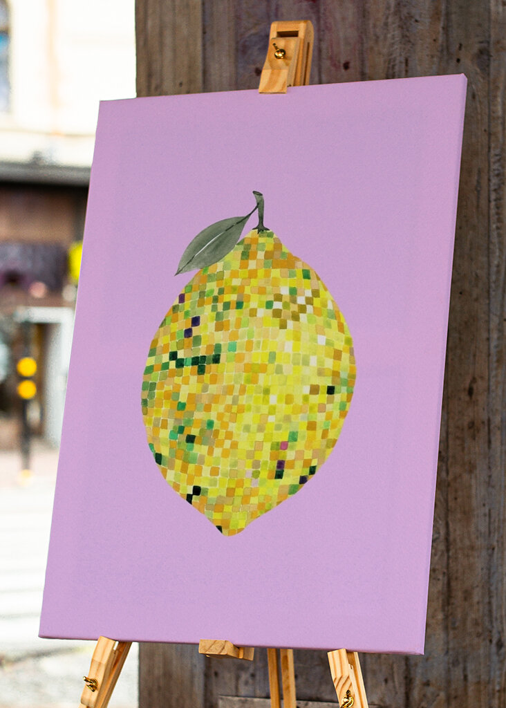 Disco Ball Lemon