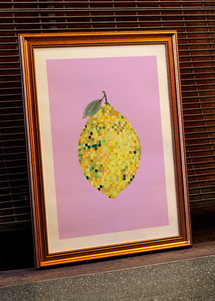 Disco Ball Lemon