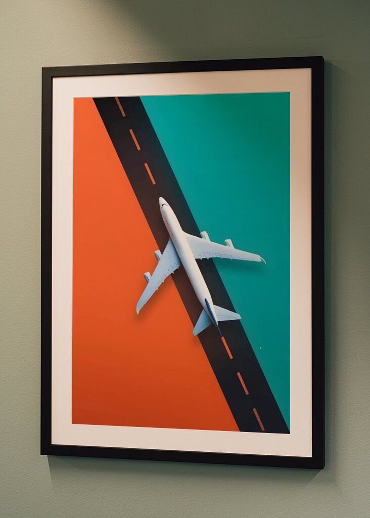 Decoración de aviones de papel