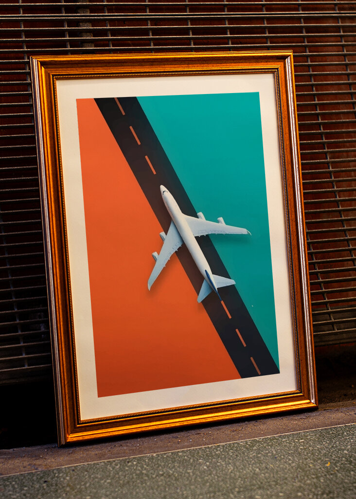 Decoración de aviones de papel