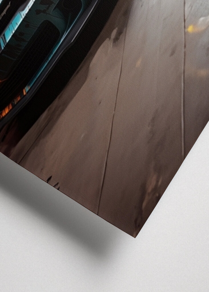 Graffiti Style Sportwagen