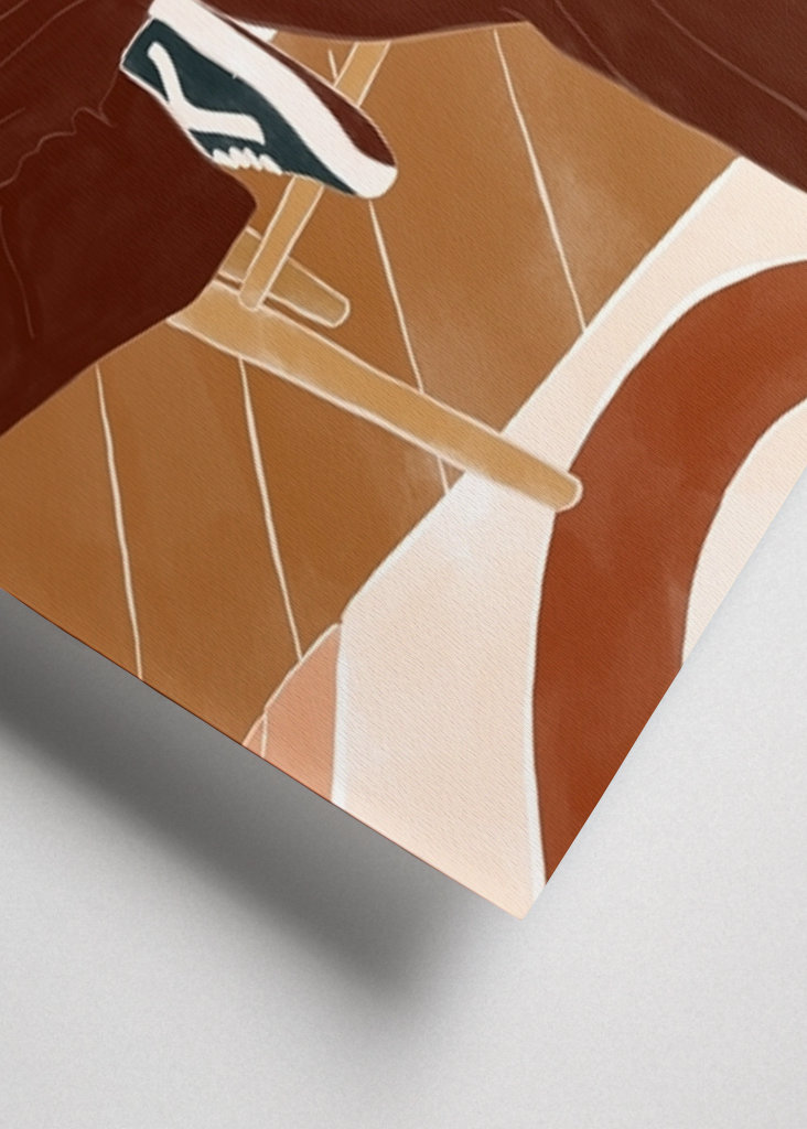 Woman reading a book 